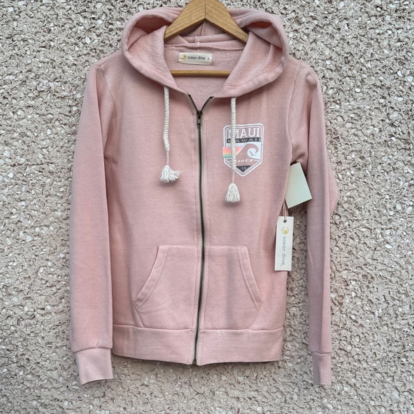 Ocean Drive Tops - Ocean Drive Maui, Hawaii Sweatshirt NWT